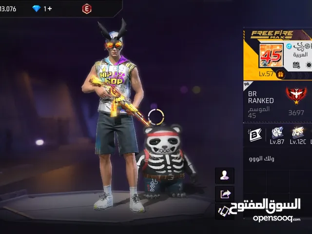 Free Fire Accounts and Characters for Sale in Zarqa