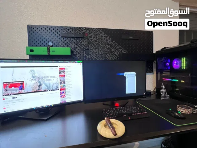 PC rtx Asus 3070  32g ram I7 cool master tower case 850 power supply and rog Strick's mother board