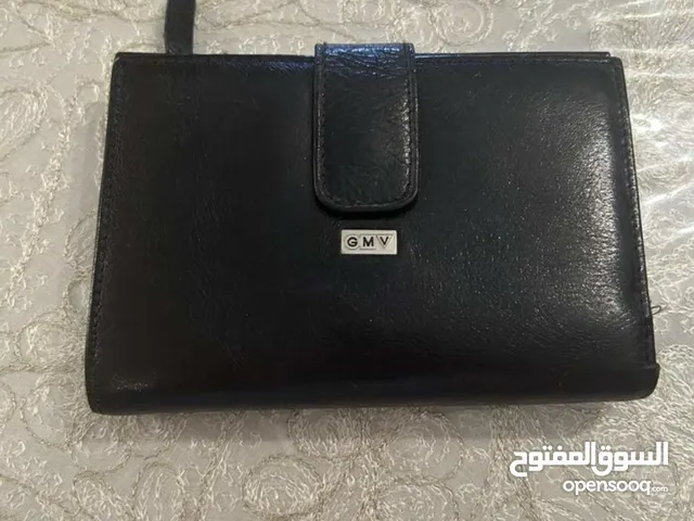 محفظة جلد طبيعي