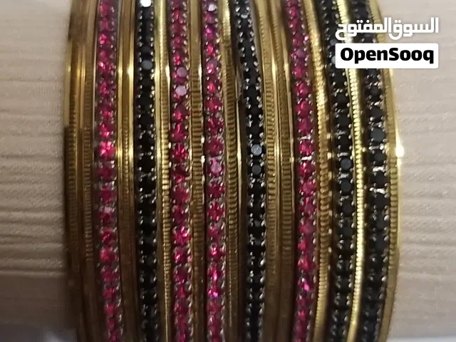 Gold-tone & Diamond-tone Bangles