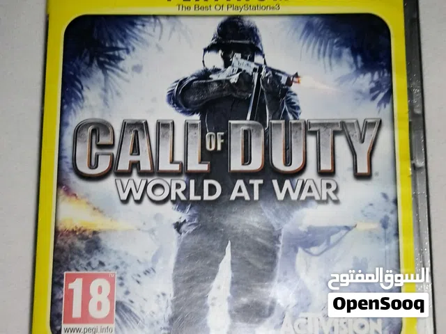 cd بلايستيشن 3 call of duty world at war 2008