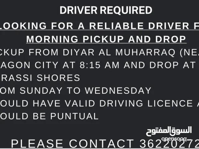 Morning transportation needed for pick&drop