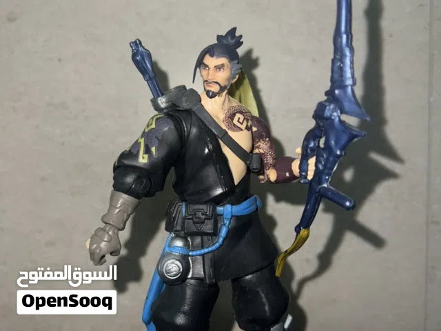 OFFICIAL HANZO OVERWATCH ACTIONFIGURE OUT OF BOX COMPLETE ACCESSORIES