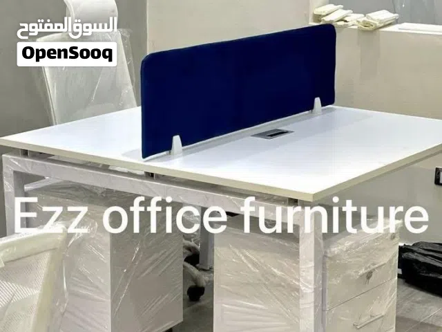 خليه عمل work station خشب mdfاسباني مستورد علي شاسيه معدن متوفر جميع الالوان و المقاسات متوفر الشحن