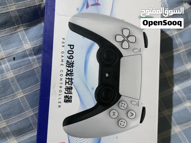 يد شبه الps5 مرتبة وحدة تحكم لاسلكية متوافقة مع PS4/PS4 Slim/PS4 الكمبيوتر، ذات اهتزاز مزدوج،