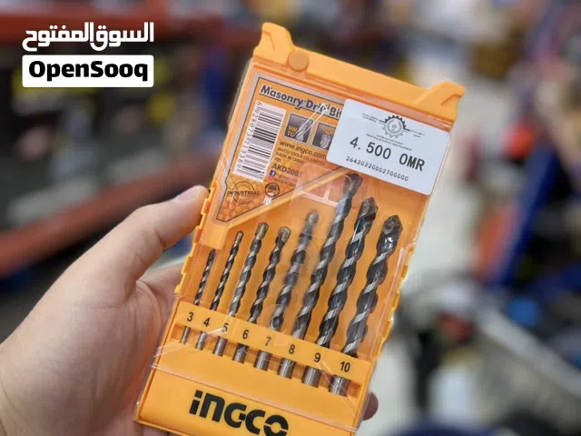 مجموعة مسمار ثقب جدار Masonry Drill Bits