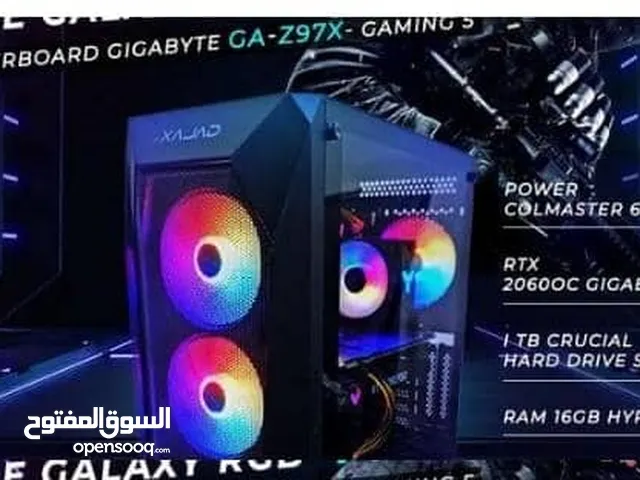 كبميوتر ألعاب جيمينج بمواصفات جيدة مستعمل نظيف