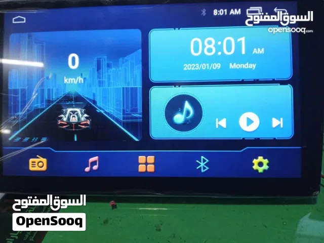 شاشه سياره اندرويد عاليه الجوده بلوتوث راديو فلاشه نظام فيديو يوتيوب كاميرا فل مع نظام كار بلاي