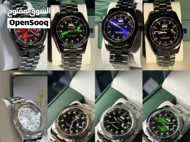 فرصة للكل وللتجار خاصة .. ساعات رولكس رجالية بأسعار الجملة