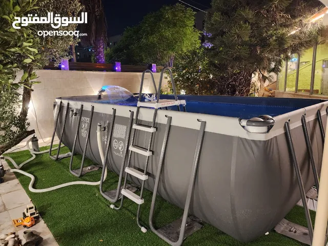 المسبح المميز والاعلى جودة من شركة INTEX الأمريكية وبموديل INTEX ULTRA XTR القمة في عالم برك السباحة