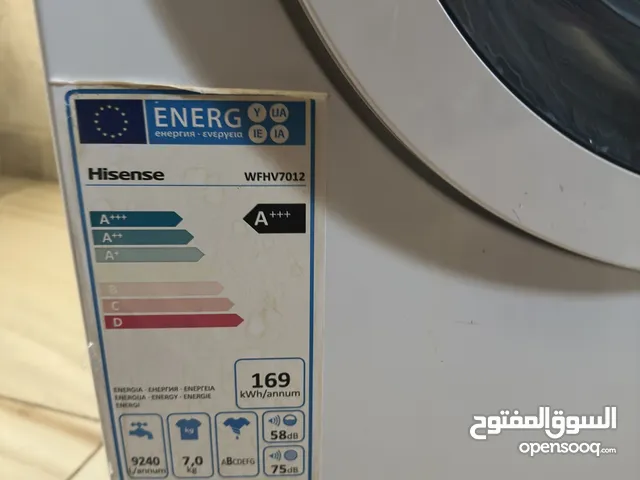 Hisense 7 - 8 Kg Washing Machines in Zarqa