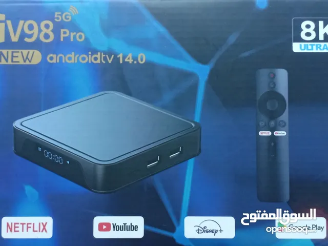 تيفي بوكس ذاكرة 128وعشوائية8 بلوتوث5.2 8k ultra