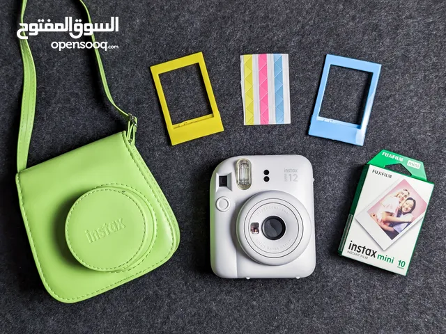 Fujifilm InstaX mini 12 purple فوجيفيلم انستاكس كاميرا فورية