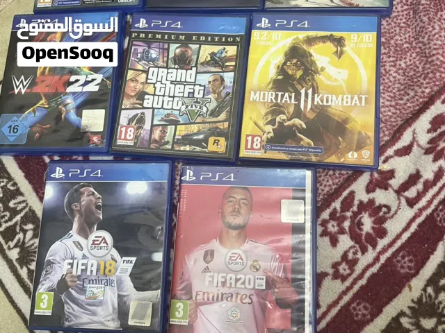 اشرطة بلايستيشن 4و5 بأرخص الأسعار .شوف الوصف مهم جداً