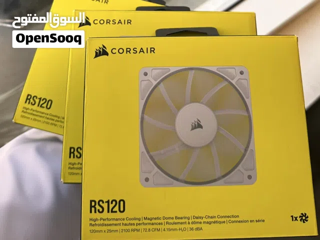مراوح Corsair RS120 باللون الابيض