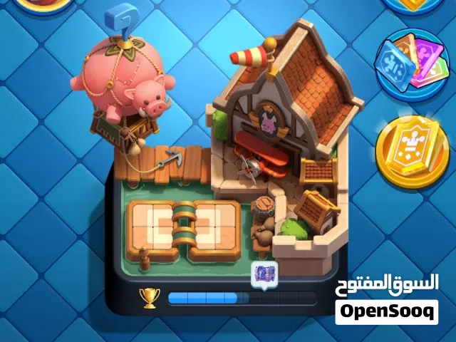 حساب كلاش رويال معاها حساب كلاش اوف كلانس