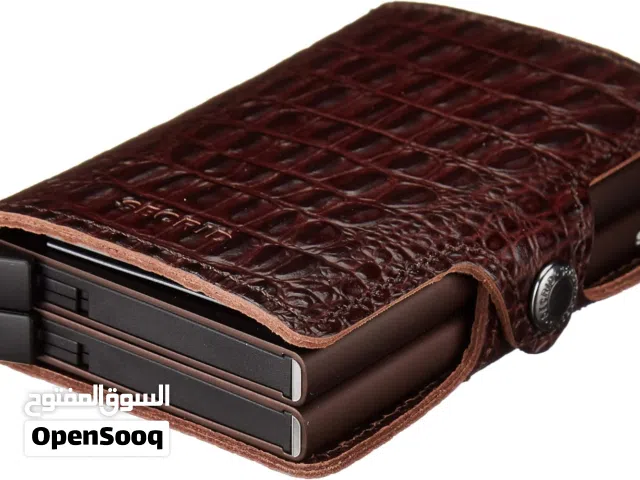 Secrid Double Wallet Leather & Aluminum Material With RFID