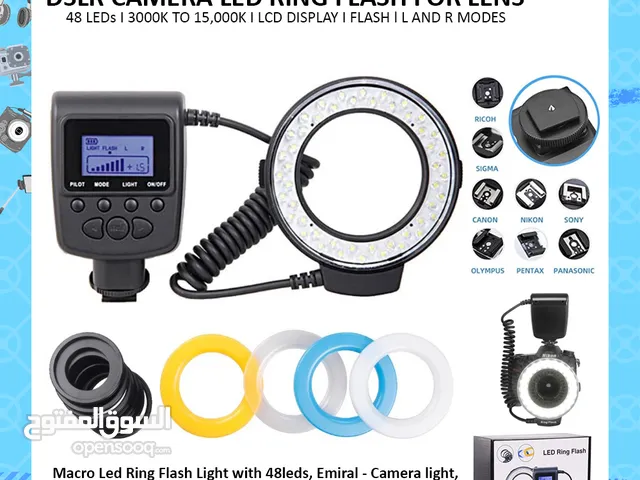 DSLR Camera LED Ring Flash for Lens ll Brand-New ll