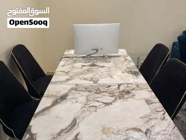 طقم طاولة سفرة وكراسي