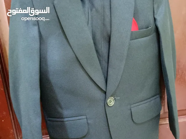 only one time use green olives dress 3pice suit