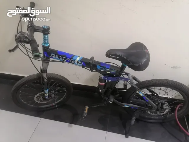 Used Blue and Black Bicycle with Bike Lock – Durable, and Ready to Ride price is negotiable