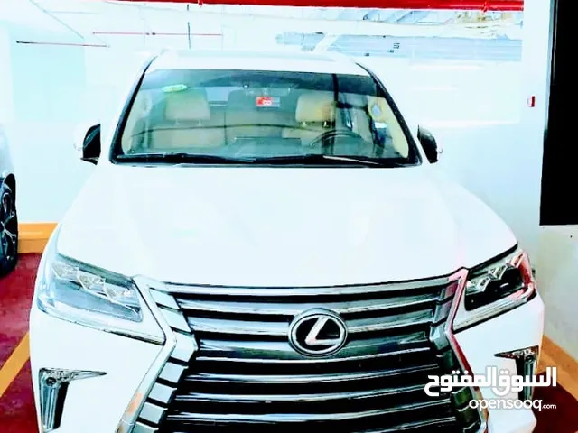 Lexus LX 570 2021 Model White Color