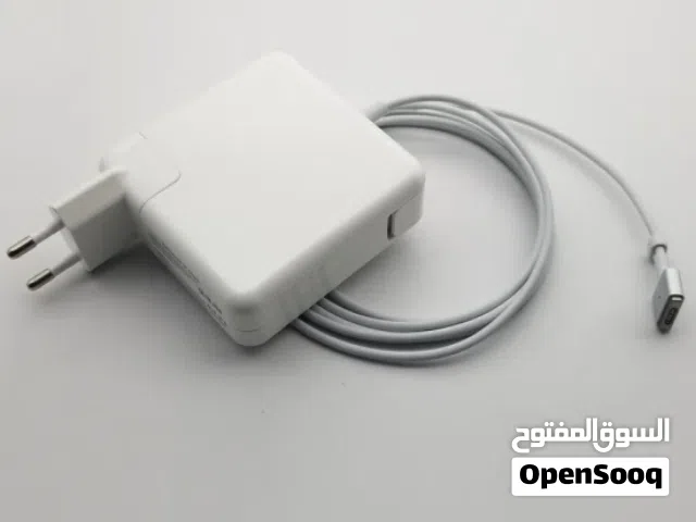 متوفر شواحن ماك بوك الاصلي  الاصدار الاول والثاني