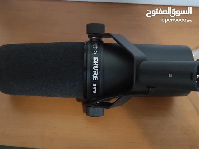 Shure SM7B, Cardioid Studio Microphone, Professional Vocal Recordings, Dynamic