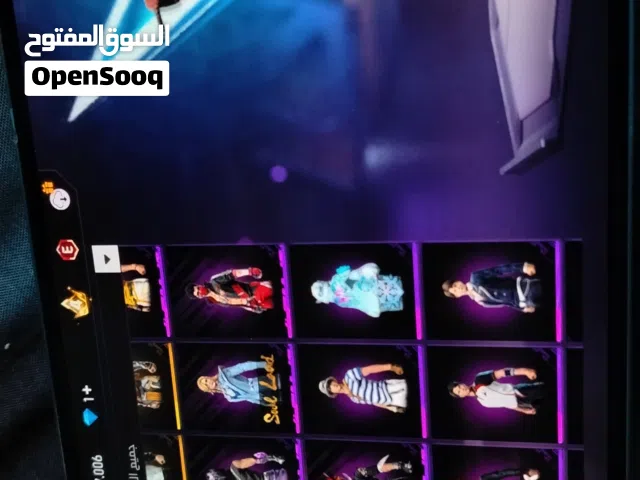 Free Fire Accounts and Characters for Sale in Irbid