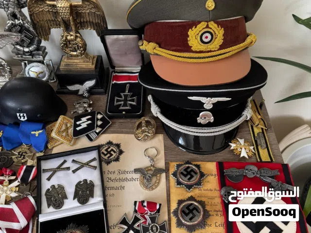 مقتنيات الحرب العالمية الثانية للبيع (أصلية + نسخ طبق الأصل)