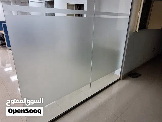 We have All kinds of Glass Sticker Frosted for Privacy Black Tint UV Film Installation Service