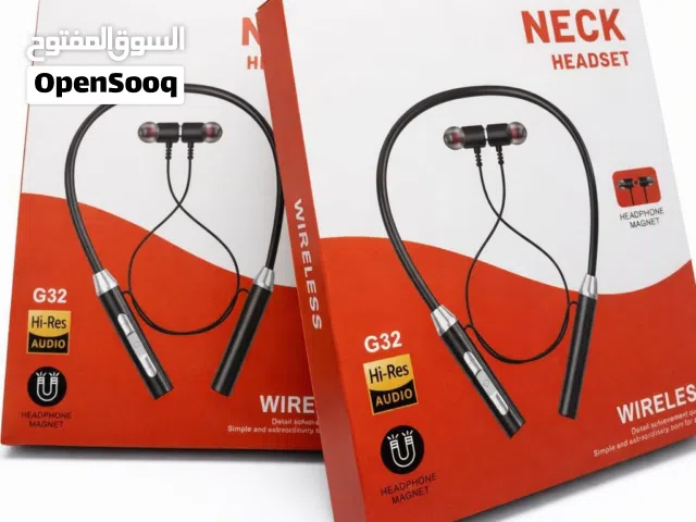 سماعة Neck Headset G32 اللاسلكية