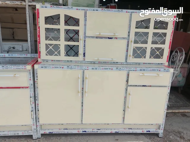 كاونتر طابقين نوع جديد 11 باب واجرار 2 وسينك نظيف 100% معى خدمة توصيل للباب
