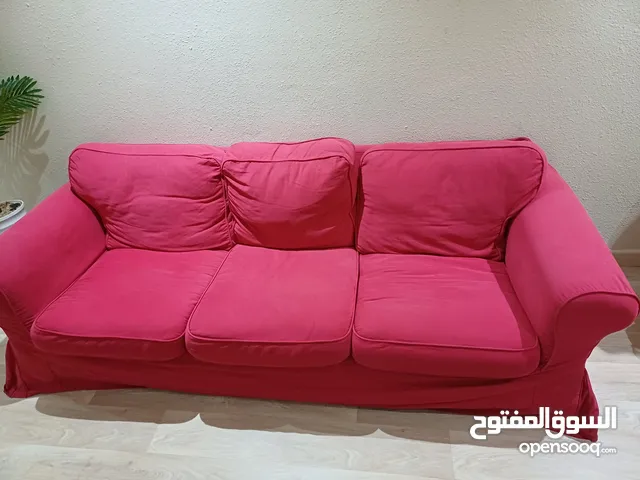 Red sofa 3 seater