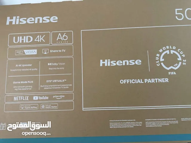 Brannd new 50" hisense for sale