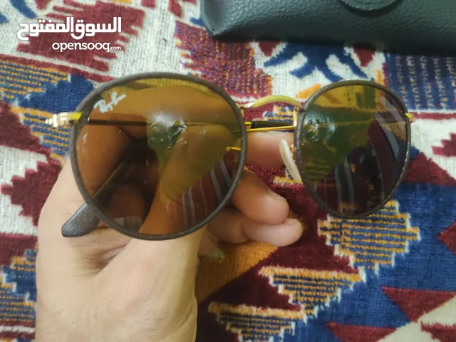 نظارة ريبان القصة الجديدة لون بني غامق