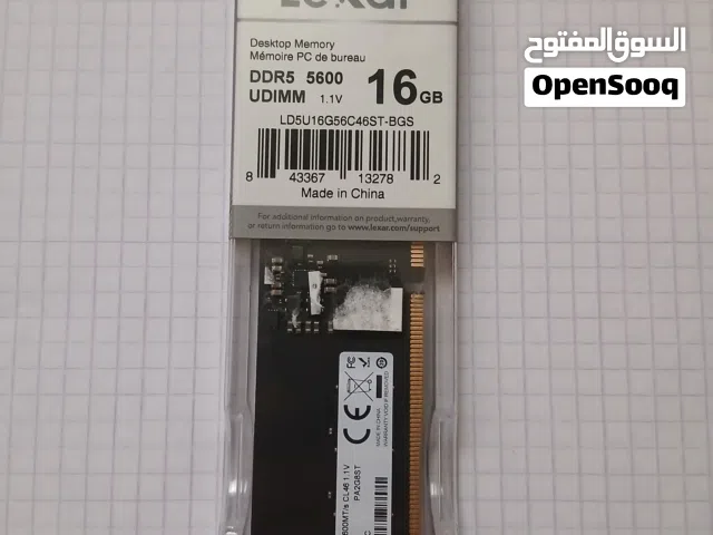 ram ddr5 16g 5600mhz lexar