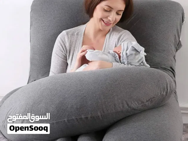 المخدة الحوامل والرضاعه تسعاد على الاسترخاء واستعادة النشاط مع تقليل نقاط الضغط للنوم الجانبي متوفر
