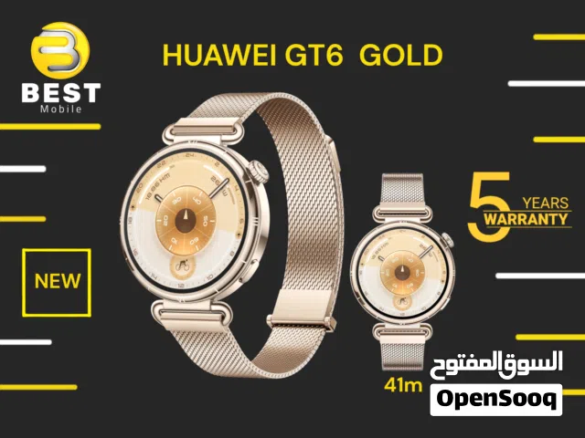 متوفره الأن جديد هواوي جي تي 6 ذهبي // Huawei gt6 gold 41m