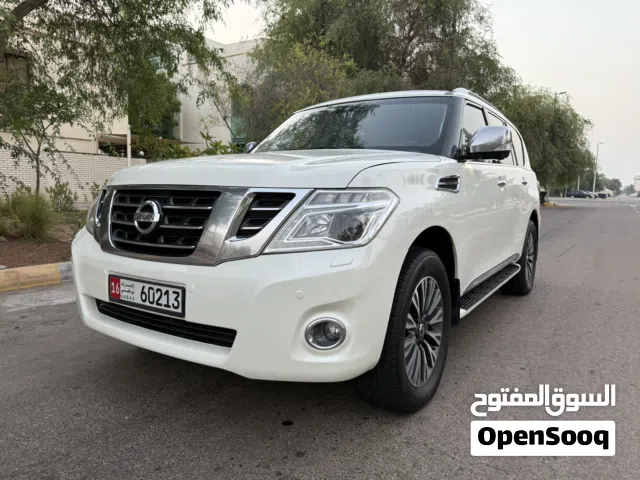 نيسان بترول بلاتينيوم المكينة الصغيرة  V6 ،خليجي موديل 2019، صبغة وكالة، وبحالة الوكالة