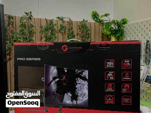 شاشة GAMEON 24” 180Hz استخدام اقل من شهر