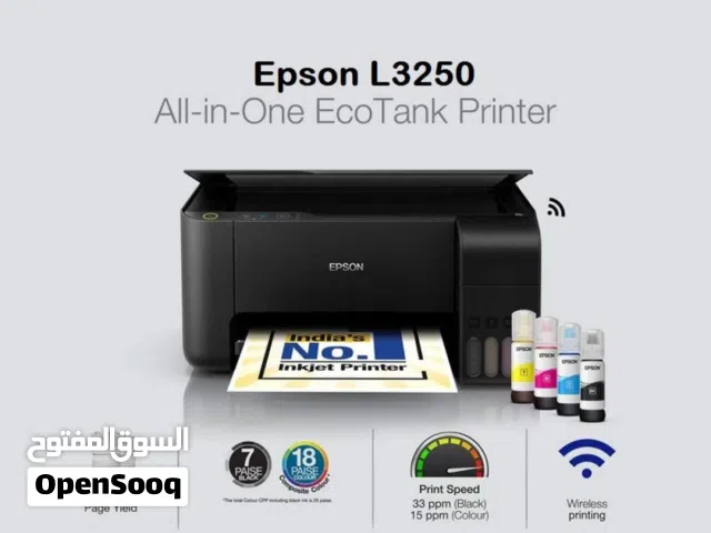 Epson EcoTank L3250 Wi-Fi All-in-One (Copy/Print/Scan) Ink Tank Printer طابعة ايبسون