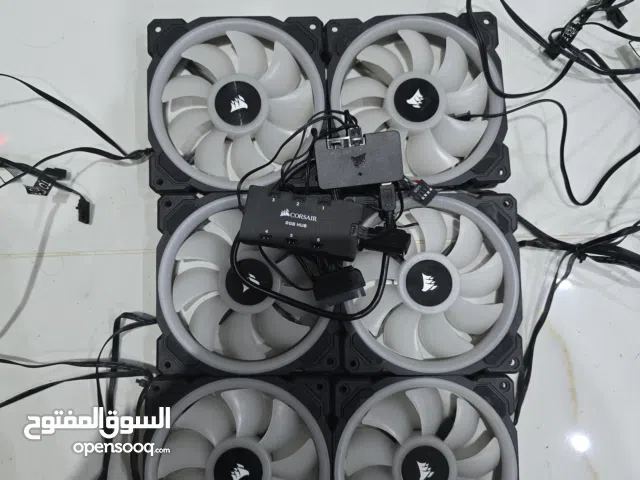 corsair fans 6x120LL