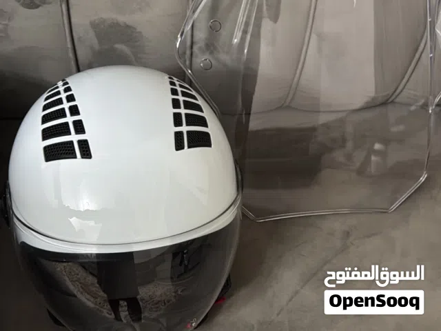للبيع خوذة وزجاجة إمام الدراجة