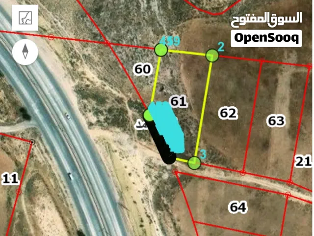 على شارع الاردن مباشرة ذات اطلالة مميزة