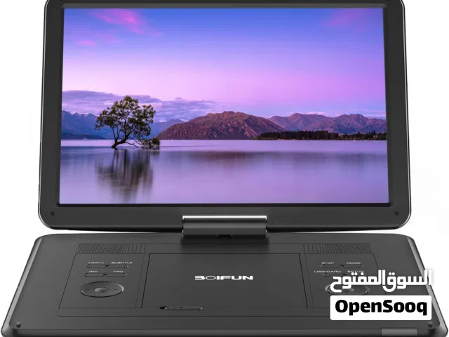 مشغل أقراص محمول BOIFUN شاشة 15.6 بوصة وبطارية 5000mAh