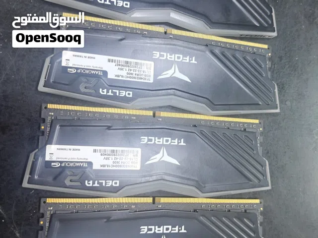 T-FORCE DELTA 32GB 3600HZ (8×4) نظافه لوك
