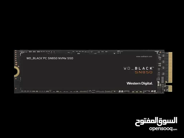 WD 500 GB BLACK S850 NVME SSD PCIE GEN4