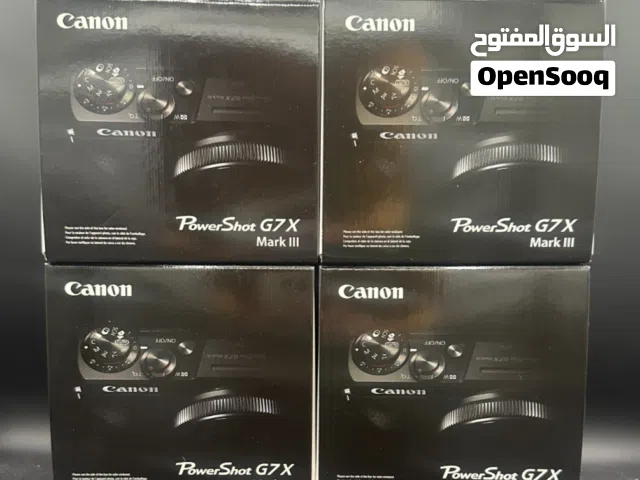 Canon PowerShot G7 X Mark III is a sleek camera distinguished by its advanced sensor design and flex