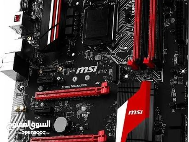 بورده msi الجيل السابع و السادس للبيع